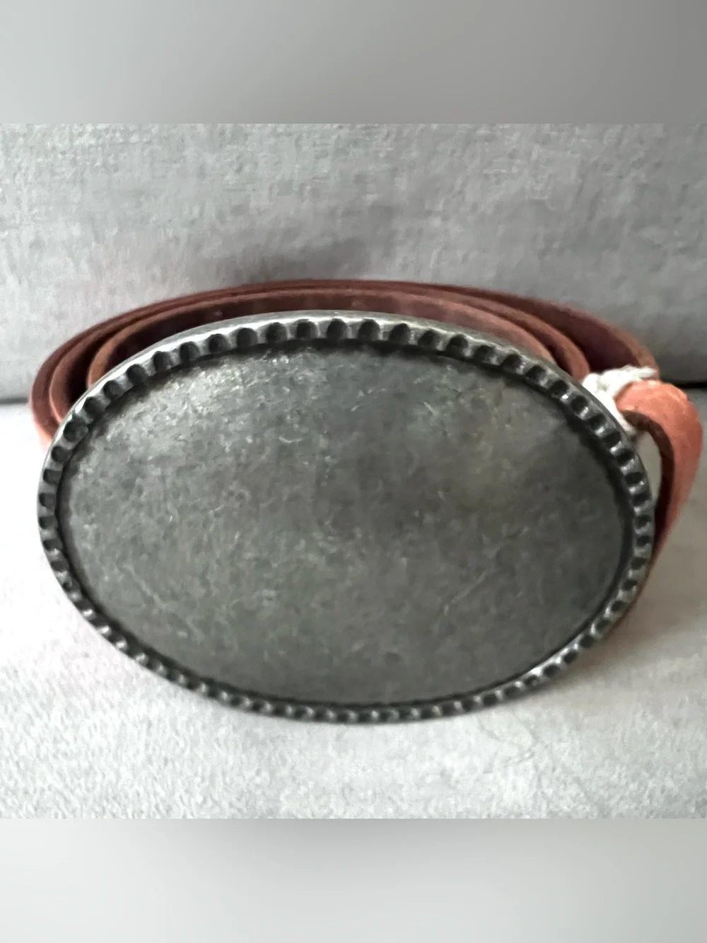 Free People Duke Concho Belt in Peachie Pie Size S/M NWT